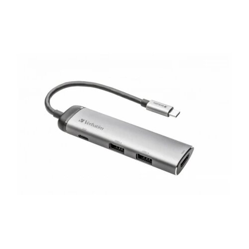 Verbatim USB-C Adapter USB 3.1 GEN 1 USB 3.0 + 2 HDMI Cijene