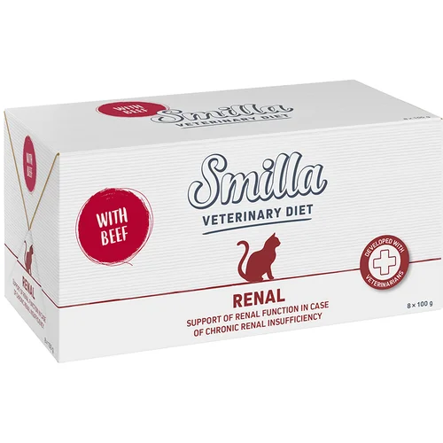 Smilla Veterinary Diet 14 + 2 gratis! 16 x 100 g - Renal govedina