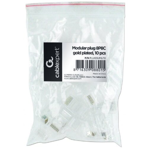 Gembird PLUG3UP6/10 RJ45 Cat5 10kom u pakovanju / cena po pakovanju Cene