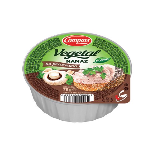 Compass Namaz Vegetal sa pečurkama, 75g Slike