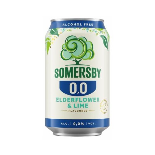 Somersby ELDERFLOWER&LIME 0% ALK 0.33L Cene
