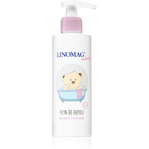 Linomag Emolienty pjena za kupanje za djecu 200 ml Slike