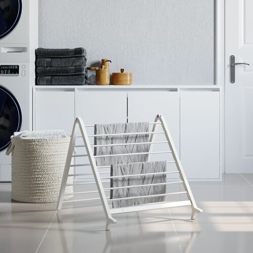 VidaXL Stalak za su&amp;scaron;enje za kadu produživi 53 - 90 cm aluminijski Slike