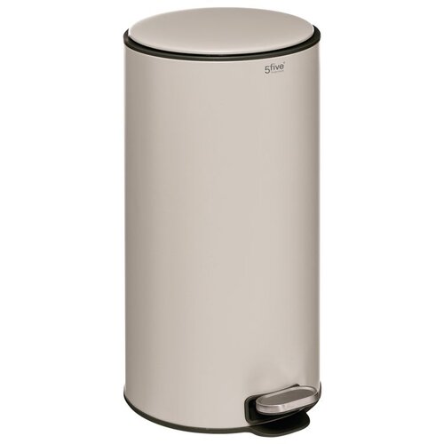 5five kanta za smeće Argile Delta 30 L metalna, bež Slike