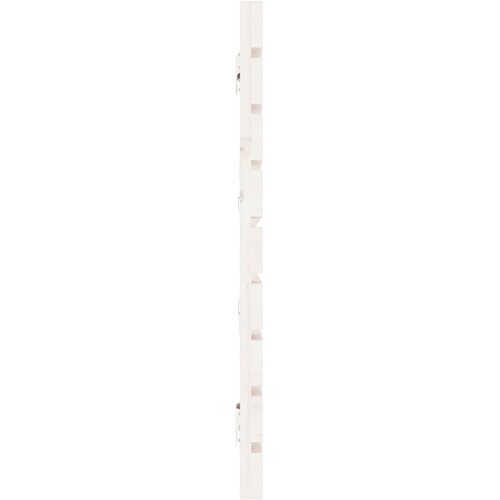  Zidno uzglavlje bijelo 166x3x63 cm od masivne borovine Slike