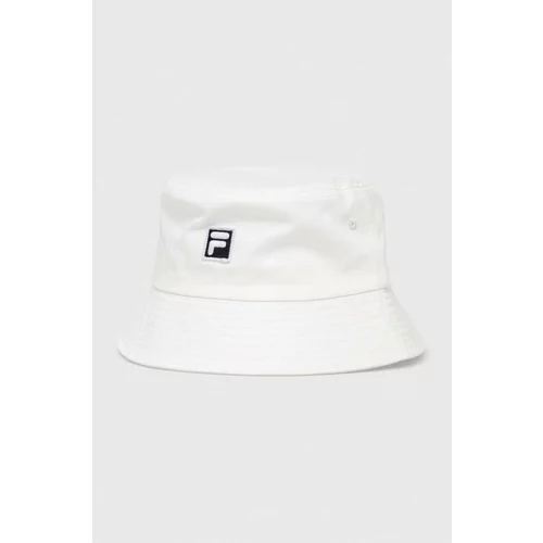 Fila Pamučni šešir boja: bijela, pamučni