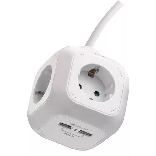  PRODUZNI KABL BELI 4R 1.9m 2xUSB KOCKA P04219GU EMOS Cene