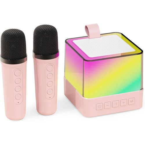 Generic bel mini karaoke aparat za otroke odrasle, prenosni bluetooth zvočnik, (21124657) Cene