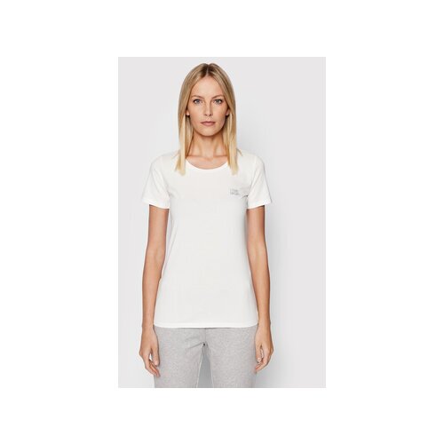 Liu Jo Majica TA2083 J5003 Bela Regular Fit Slike