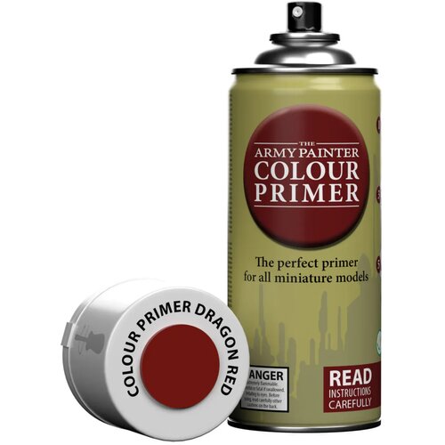 The Army Painter Colour Primer - Dragon Red Cene