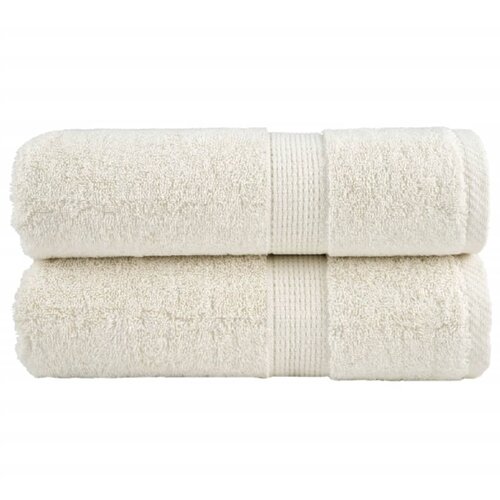 vidaXL Premium ručnici za pranje SOLUND 2 kom. krem 30x30 cm 600 g/m² - Krema 30 x 30 cm 2 Cene
