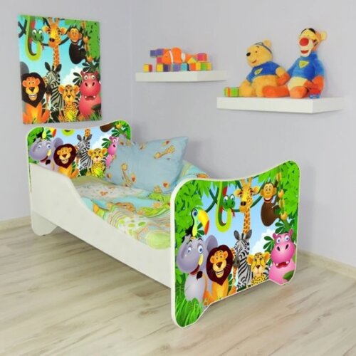 Golden Krevet Happy Kitty za decu Madagaskar, 160x80 Cene