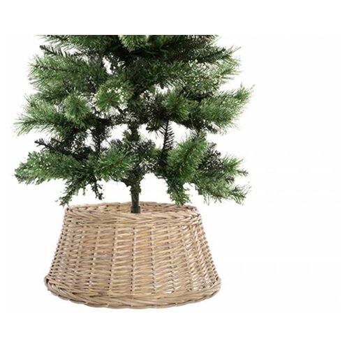  Pleteno postolje za jelku natural 45x45x24 Slike