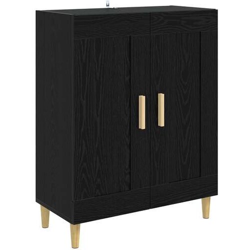 vidaXL Kreveta Crni hrast 69 5 x 34 x 90 cm Konstruirano drvo - Crni hrast Cijene