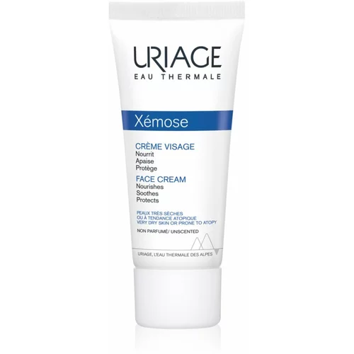 Uriage Xémose face cream dnevna krema za obraz za zelo suho kožo 40 ml unisex
