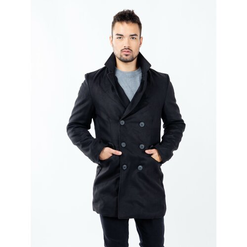 Glano Men's coat - black Slike