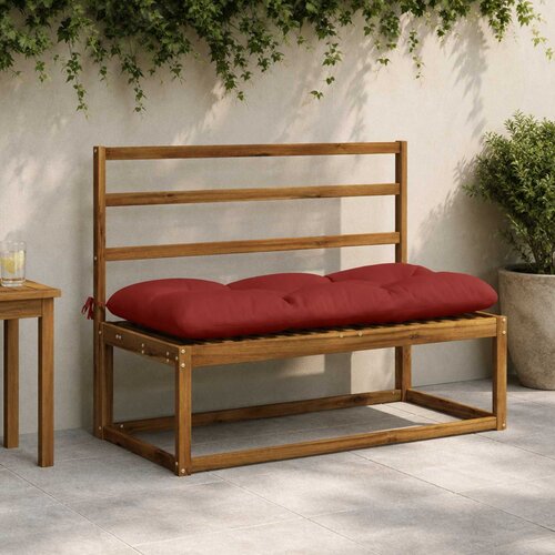  Jastučić za klupu VIANEN 100% poliester Crvena 110 x 50 x 12 cm Cijene