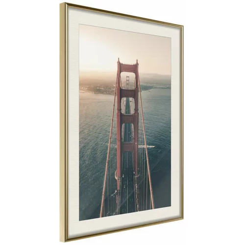  Poster - Bridge in San Francisco I 30x45