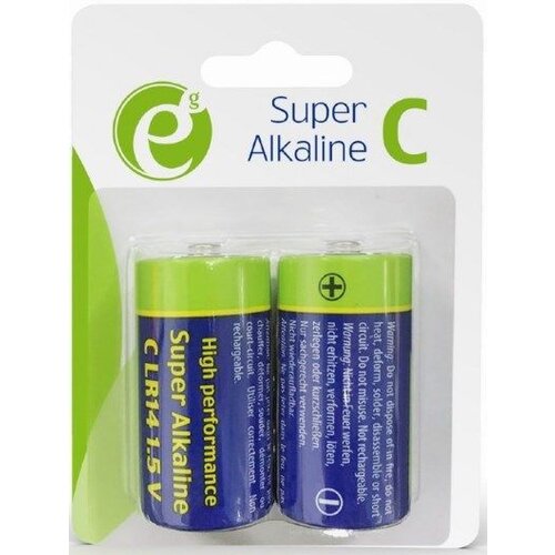 Gembird alkalna baterija C-cell LR14 1.5V 2 kom, EG-BA-LR14-01 Slike