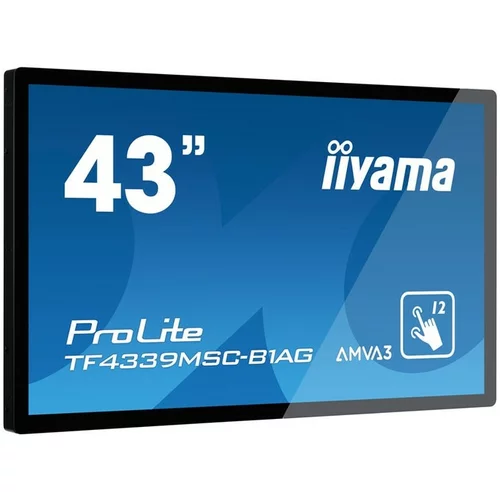 Iiyama ProLite TF4339MSC-B1AG 108cm (43'') FHD AMVA3 24/7 open frame PCAP na dotik LED informacijski zaslon monitor