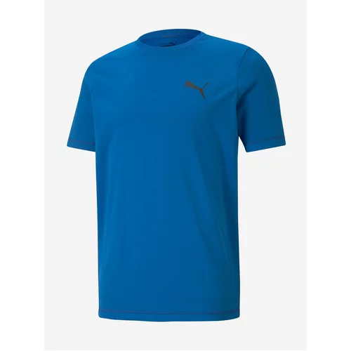 Puma Blue Men's Sports T-Shirt Active - Men