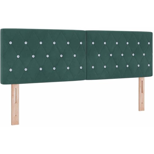  Krevet s opruga kutije Tamnozelena 200 x 140 cm Bar&amp;scaron;un Slike