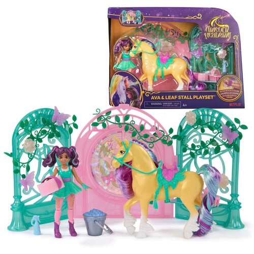 Pli&amp;scaron;ane igračke Spin Master Mini Mu&amp;ntilde;eca Ava y Leaf Color Reveal Unicorn Academy Pisana Plastika Jednorog Slike