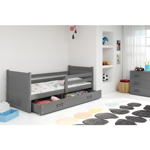 BestBed krevet rico s ladicom-grafit-grafit Slike