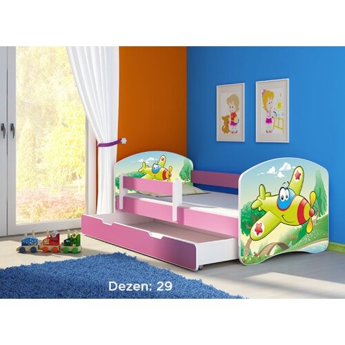 ACMA krevet za decu pink sa fiokom 180x80 2 29 Cene