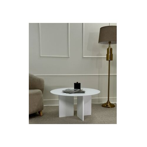 Hanah home Club sto Leo 42, 80x42x80 cm, Bijeli Cene