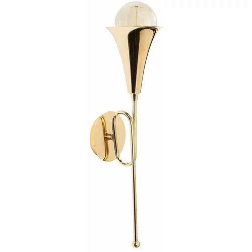 Opviq lights metalna zidna svjetiljka u zlatnoj boji Isidor