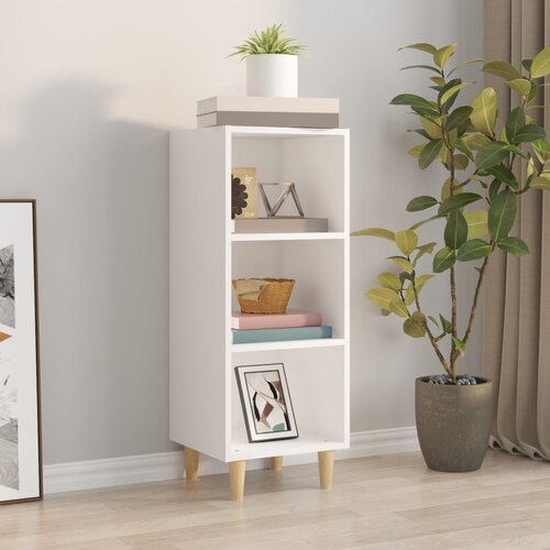  Komoda bijela 34,5 x 32,5 x 90 cm od konstruiranog drva Cijene