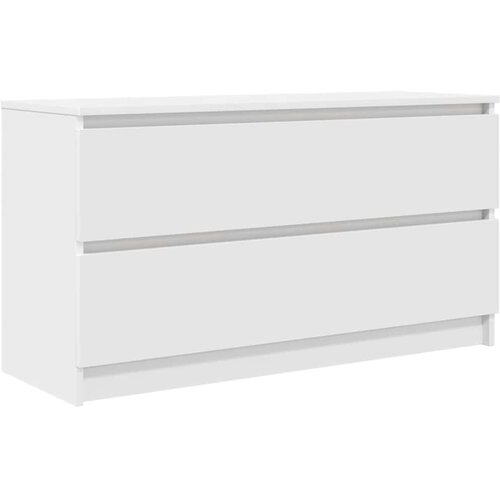Maison Chic TV omarica - TV stojalo - Televizijska omarica bela 100x35x54 cm inženirski les, (21700984) Cene