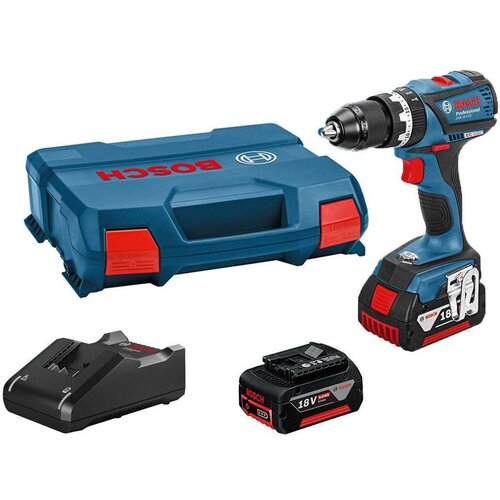 Bosch gsb 18V-EC aku bušilica i šrafilica + 2x baterija 18V 5,0Ah+punjač +kofer (06019E9120) Cene