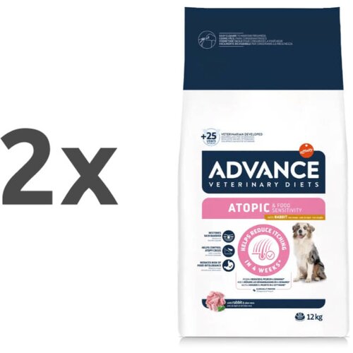 Advance veterinarska dieta Atopic Medium/Maxi - kunec 2 x 12 kg Slike