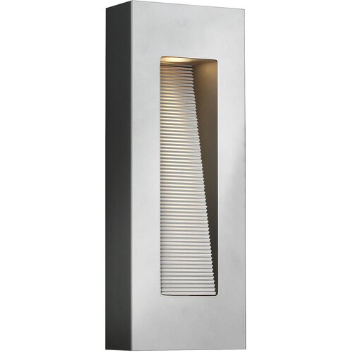 Elstead Lighting Elstead Luna LED zunanja stenska svetilka z 2 lučema, titanova IP44, (22100043) Cene