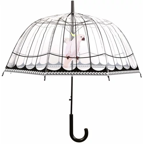 Esschert Design Prozirni kišobran otporan na vjetar, ⌀ 81 cm