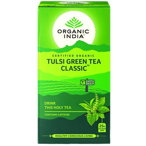 Organic India Organski Tulsi green tea u 25 kesica, 50 porcija Cene