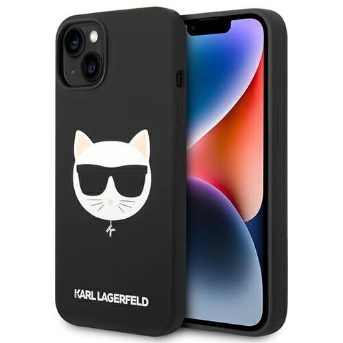 Karl Lagerfeld ETUI SILICONE CHOUPETTE HEAD MAGSAFE NA IPHONE 14 PLUS - CZARNE, (21896973) Cene