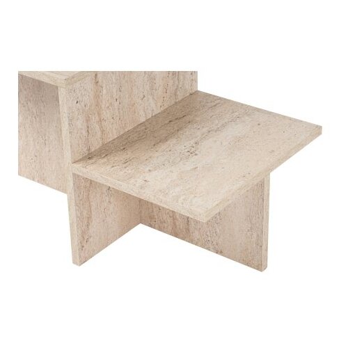 Hanah home stočić za dnevnu sobu harmony - travertine travertine coffee table Cene