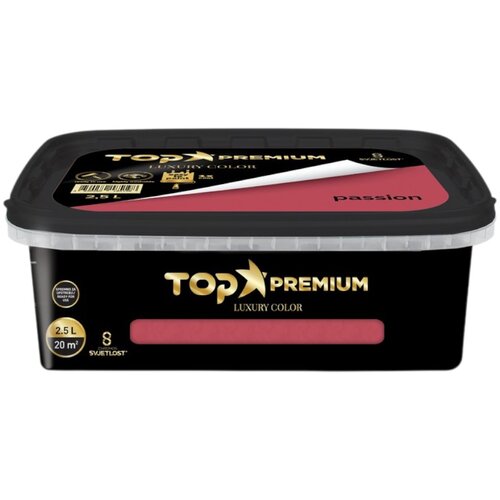 CHROMOS SVJETLOST dekorativna boja za zid top premium - passion 2,5 l Cijene