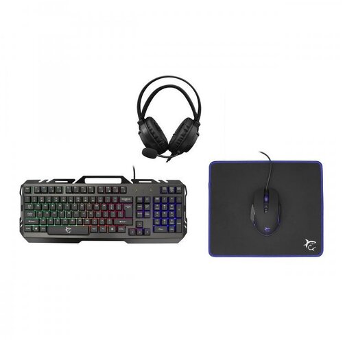 WHITESHARK Gaming set tastatura + Mi&scaron; + podloga za mi&scaron; + slu&scaron;alice GC-4103 Cheyenne 4/1 Cijene