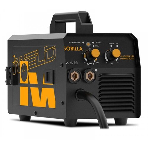 iWeld inverter za zavarivanje GORILLA MULTIFLUX 153 SYNERGIC NOGAS (140A) 80MLTFLUX153 Cijene