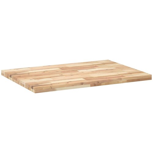  Ploča za radni stol neobrađena 100x70x4 cm od bagremovog drva Slike