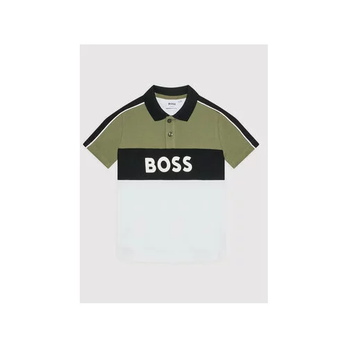 Boss Polo majica J25N60 S Pisana Slim Fit