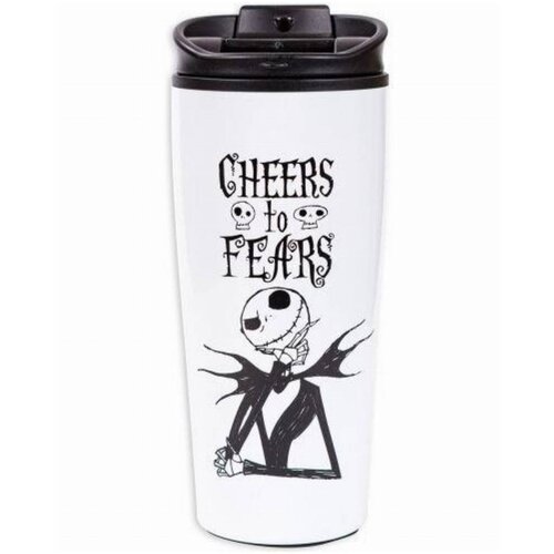 Pyramid termos šolja nightmare before christmas - cheers to fears - travel mug Cene