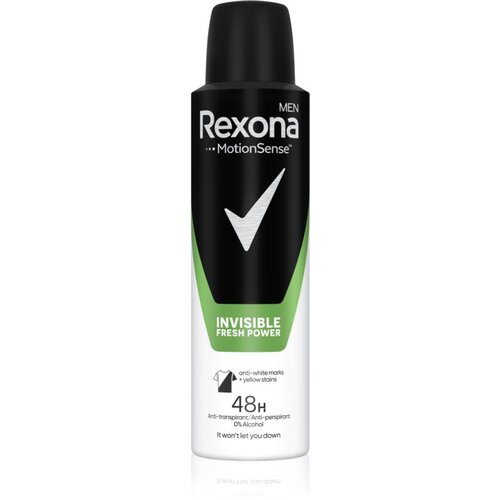 Rexona Men Motionsense Invisible Fresh Power 48H antiperspirant deodorant v spreju 150 ml za moške Cene
