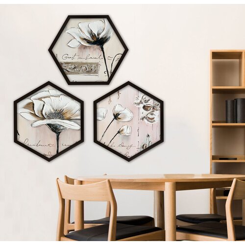 Wallity Uokvirena slika 6GEN1192603111, 35x35 cm, 3 dijela Cijene