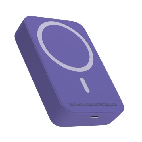  Power bank magsafe 15w 10000 mah ljubicasti ( BAT9205 ) Slike