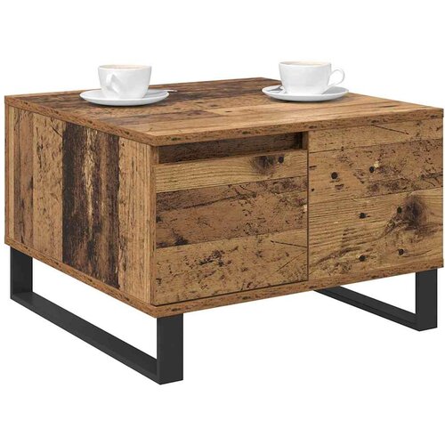  Kava Stol Staro drvo 55 x 55 x 36,5 cm Konstruirano drvo Slike